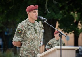Pasikeitė dviejų Krašto apsaugos savanorių pajėgų rinktinių vadai - 3