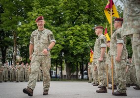 Pasikeitė dviejų Krašto apsaugos savanorių pajėgų rinktinių vadai - 5