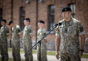Vadovavimą Inžinerijos batalionui pradeda mjr. Ramūnas Sabaitis - 4