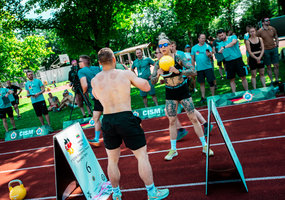 Vokietijoje vykusiame Europos kariškių funkcinio sporto čempionate KASP kariai savanoriai... - 1