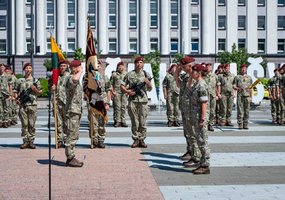 Pasikeitė dviejų Krašto apsaugos savanorių pajėgų rinktinių vadai - 8