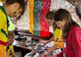 Pasaulio lietuvių vasaros stovykloje įvyko susitikimas su Lietuvos kariuomenės kariais - 7