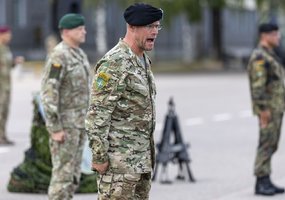 Tarnybą Lietuvoje pradeda naujos rotacijos NATO Priešakinių pajėgų bataliono kovinė grupė  - 3