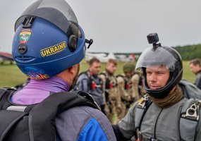 Ukrainos kariai Lietuvoje treniruojasi Laisvojo kritimo kurse - 5