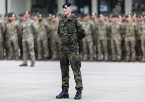 New rotation of the NATO enhanced Forward Presence Battalion Battle Group begins tour of duty in... - 7