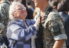 Kario priesaiką Lietuvai davė jubiliejinė 15-oji būsimųjų karo inžinierių laida - 10
