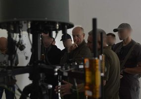 Sausumos pajėgų vadas brg. gen. Artūras Radvilas darbo vizitu lankėsi Ukrainoje - 1