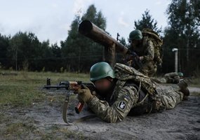 Sausumos pajėgų vadas brg. gen. Artūras Radvilas darbo vizitu lankėsi Ukrainoje - 3