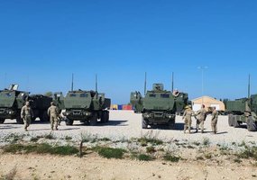 Sausumos pajėgų kariai dalyvavo tarptautiniame HIMARS įgulų rengime Estijoje - 2