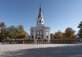 Panevėžyje vyko karių savanorių priesaika - 1
