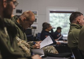 Pulkininko Juozo Vitkaus inžinerijos batalione baigėsi apsaugos nuo masinio naikinimo ginklo mokymai - 1