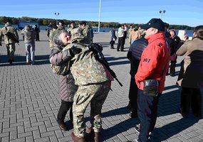 Lietuvai prisiekė Karinių jūrų pajėgų Nuolatinės pradinės privalomosios karo tarnybos kariai - 4