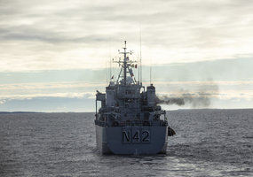 Lithuanian Armed Forces train at NATO’s enhanced Vigilance Activity Neptune Strike in the Baltic Sea - 1