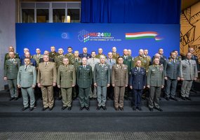 Chief of Defence attended EU Military Committee meeting in Hungary - 1