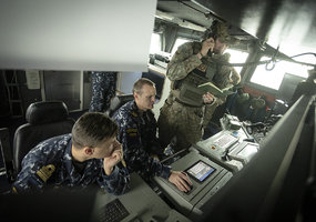 Lithuanian Armed Forces train at NATO’s enhanced Vigilance Activity Neptune Strike in the Baltic Sea - 3