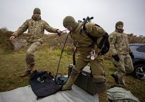 Užlietame Kauno tvirtovės forte vyko narų-išminuotojų pratybos - 1