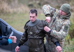 Užlietame Kauno tvirtovės forte vyko narų-išminuotojų pratybos - 3