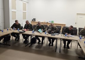 Karo kartografijos centre lankėsi Vokietijos ginkluotųjų pajėgų Geoerdvinio informacinio centro... - 1