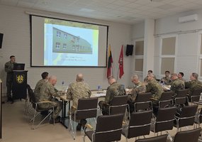 Karo kartografijos centre lankėsi Vokietijos ginkluotųjų pajėgų Geoerdvinio informacinio centro... - 2