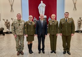 Paminėta 25 metų karo prievolės sukaktis atkurtoje Lietuvos kariuomenėje  - 5