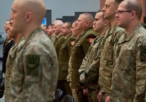 Paminėta 25 metų karo prievolės sukaktis atkurtoje Lietuvos kariuomenėje  - 8
