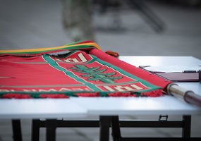 Kristupo Radvilos Perkūno batalionui įteikta kovinė vėliava - 4
