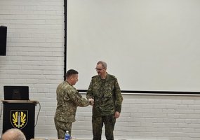 Commander of the German Armed Forces Geoinformation Centre paid a visit to the Military Mapping... - 3