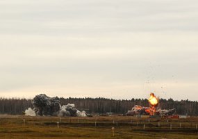 U.S. strategic bombers and Italian fighter aircraft ground-controlled by Lithuanian military... - 8