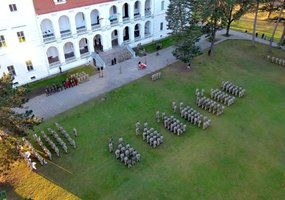 Kristupo Radvilos Perkūno batalionui įteikta kovinė vėliava - 5