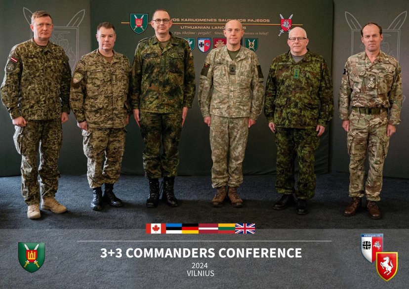 Enhanced Forward Presence Commanders Conference in Vilnius