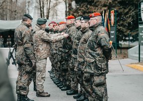 Atgrasymo misiją Lietuvoje pradeda Vokietijos kariuomenės 37-oji mechanizuotoji pėstininkų brigada - 3