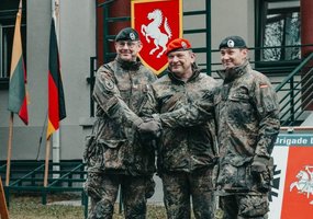 37th Mechanized Infantry enhanced Vigilance Activity Brigade of the Bundeswehr begins its tour of... - 4