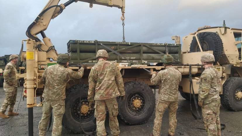 Lithuanian Army troops train at multinational HIMARS crew course in Germany