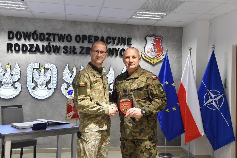 Chiefs of the Defence Staff of Poland and Lithuania discussed regional security