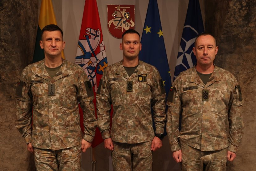 Lvn. Denisui Iščiukui suteiktas aukščiausias puskarininkio laipsnis