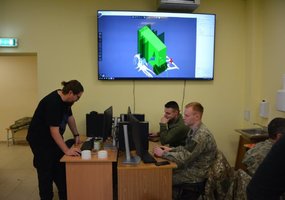 Lietuvos kariuomenėje vyko 3D spausdinimo ir projektavimo kursas - 3