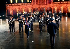Lietuvos kariuomenės Karinių jūrų pajėgų orkestras dalyvauja tarptautiniame orkestrų festivalyje... - 4