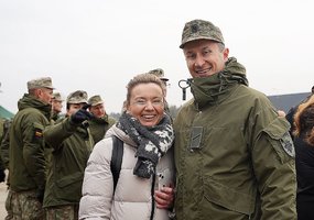 Mokymus baigė 5-asis Bazinis komendantinių vienetų karių rengimo kursas - 8