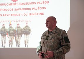 Šiais metais Baziniuose komendantinių vienetų rengimo kursuose planuojama parengti 1000 karių - 3