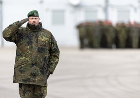 NATO Priešakinių pajėgų bataliono kovinė grupė, pradedanti naują rotaciją Lietuvoje, pervadinta į... - 12