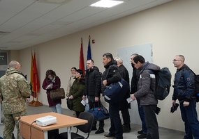 Rengimą pradėjo ketvirtoji komendantinių vienetų karių laida - 1