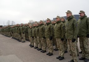 Komendantinių vienetų kariai davė priesaiką Lietuvos Respublikai - 3