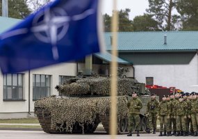 NATO Enhanced Forward Presence Battle Group kicks off new rotation in Lithuania by a new name as... - 1
