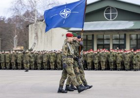 NATO Enhanced Forward Presence Battle Group kicks off new rotation in Lithuania by a new name as... - 6