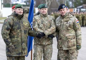 NATO Enhanced Forward Presence Battle Group kicks off new rotation in Lithuania by a new name as... - 7
