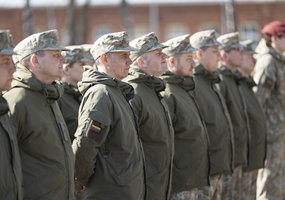 Komendantinių vienetų kariai prisiekė Lietuvos Respublikai - 5