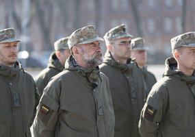 Komendantinių vienetų kariai prisiekė Lietuvos Respublikai - 6