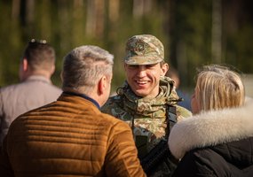 Lietuvos Respublikai Kazlų Rūdoje prisiekė beveik 200 nuolatinės privalomosios pradinės karo... - 4