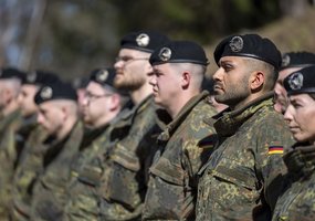 Vokietijos 45-oji brigada pradeda veiklą Lietuvoje, įsikuria Nemenčinėje - 4
