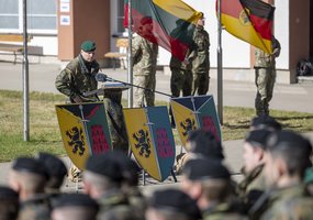 Vokietijos 45-oji brigada pradeda veiklą Lietuvoje, įsikuria Nemenčinėje - 5